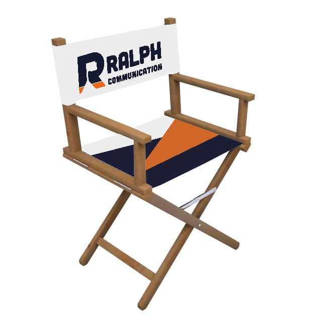 Chaise de réalisateur personnalisable