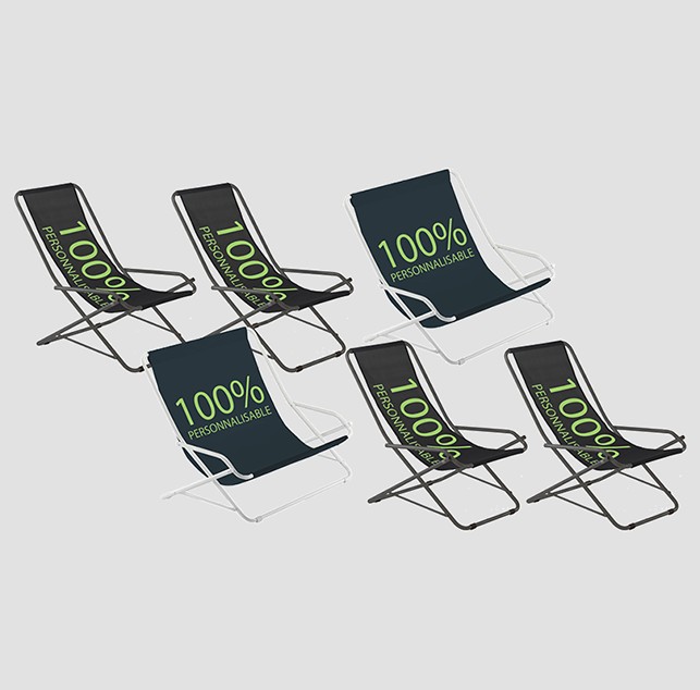 Kit transats personnalisés 6 pièces