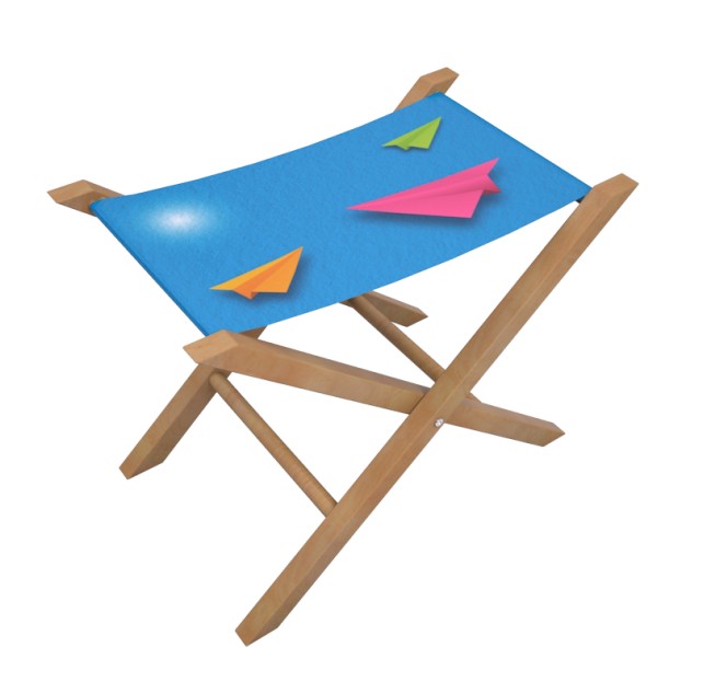 Tabouret personnalisable bordeaux – Image 2